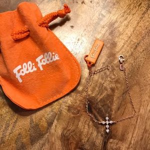 Folli Follie BRAND NEW Cross Bracelet